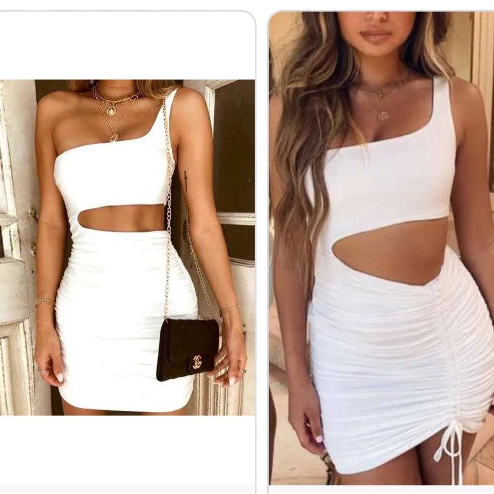 Tigermist One shoulder dress